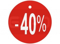 Visačky kulaté Ø80mm, -40%